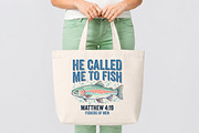 He Called Me to Fish Christian PNG, a Seasonal Illustration by Canvas Craft (Thumbnail 4 of 6)