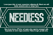 TRADITIONAL TECHNIQUES - SPORT FONT, a Sans Serif Font by 177Studio (Thumbnail 3 of 8)