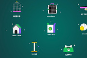 Pets Icons And Titles for DaVinci, a Templates & Theme by 2dfx (Thumbnail 1 of 2)