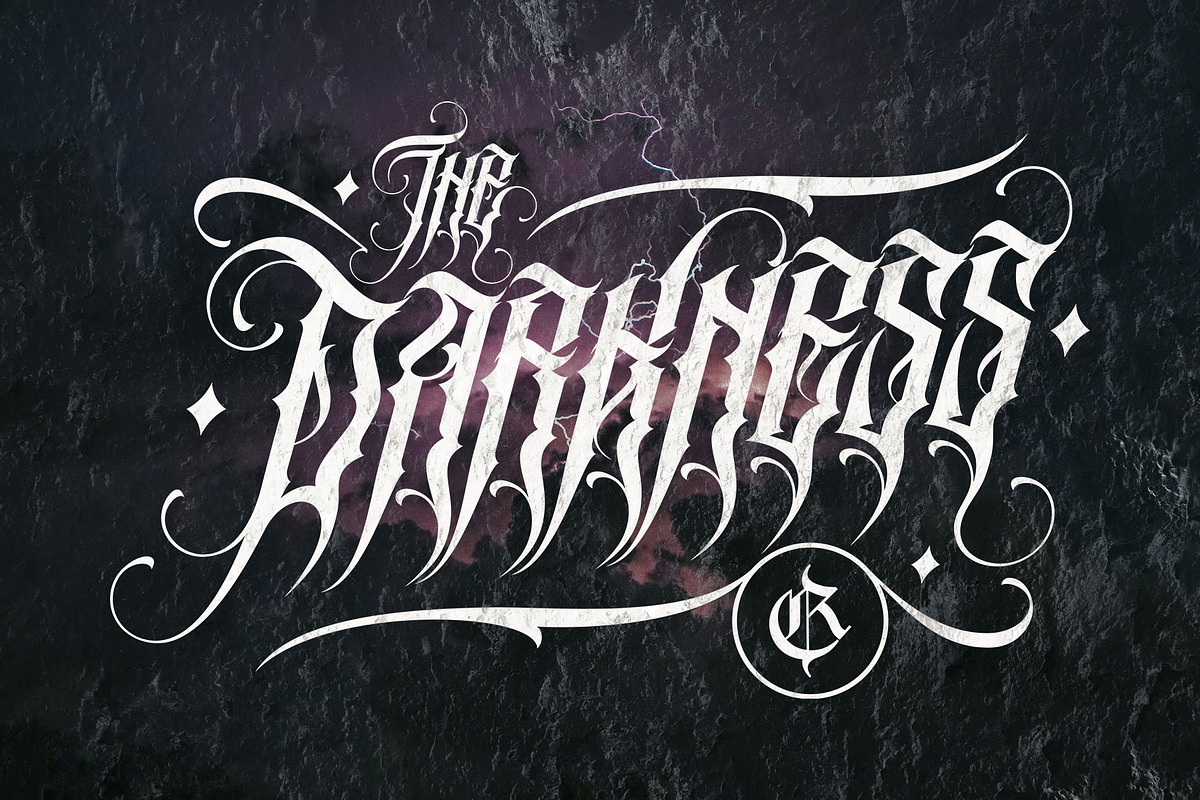 Universal Blackletter, a Blackletter Font by Rvq Type Foundry (Photo 3 of 6)