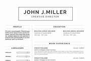 Clean Resume, a Resume Template by CodePower (Thumbnail 3 of 4)