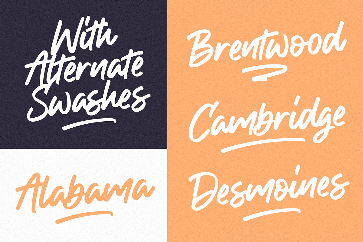 Handkick Marker Font, a Script Font by Letteralle Studios (Photo 3 of 8)