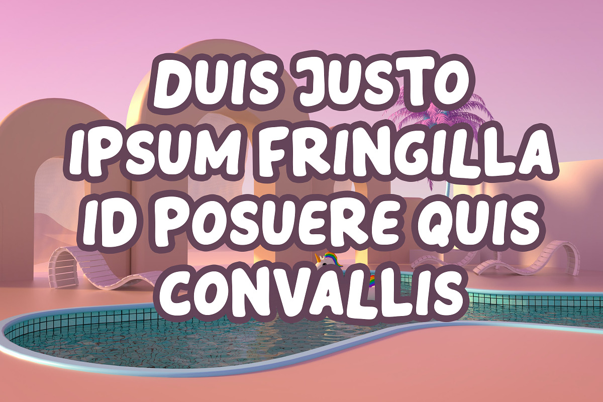 Kids - friendly display font, a Font by Fontcastle (Photo 6 of 8)