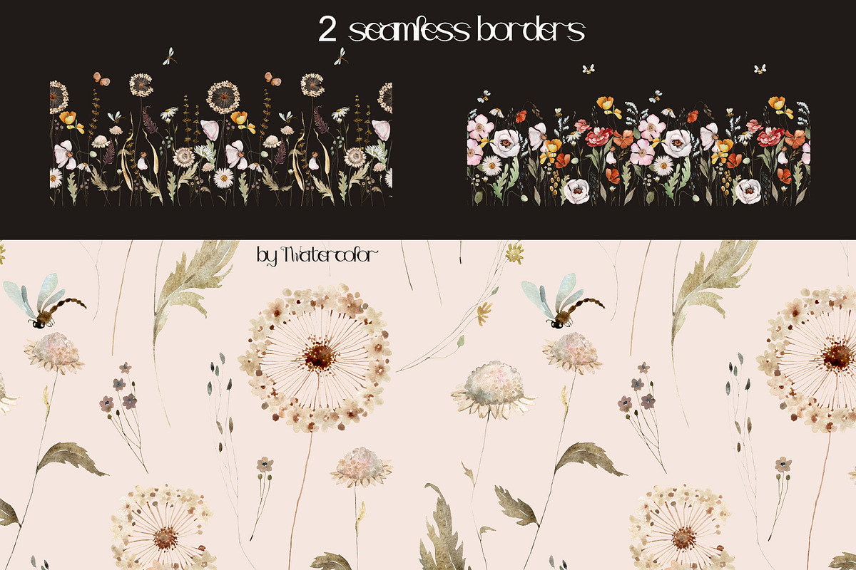 Dried Wildflowers Collection, a Decorative Illustration by TanyaOak (Photo 8 of 9)