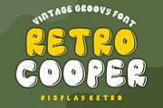 Retro Cooper, a Handwritten Font by Fourteen Letter (Thumbnail 1 of 9)