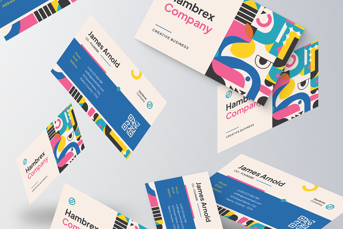 Creative Agency Business Card, a Business Card Template by Annora Studio (Photo 3 of 5)