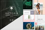 Instagram Post Layouts Bundle, a Social Media Template by The Iconic (Thumbnail 2 of 15)