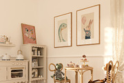 Vintage Nursery Prints, a Background Graphic by Purple (Thumbnail 4 of 9)