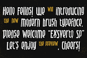 Exsverto Sp, a Font by ilhamtaro (Thumbnail 2 of 12)