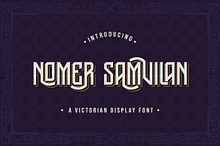 Nomer Samvilan - Victorian Font