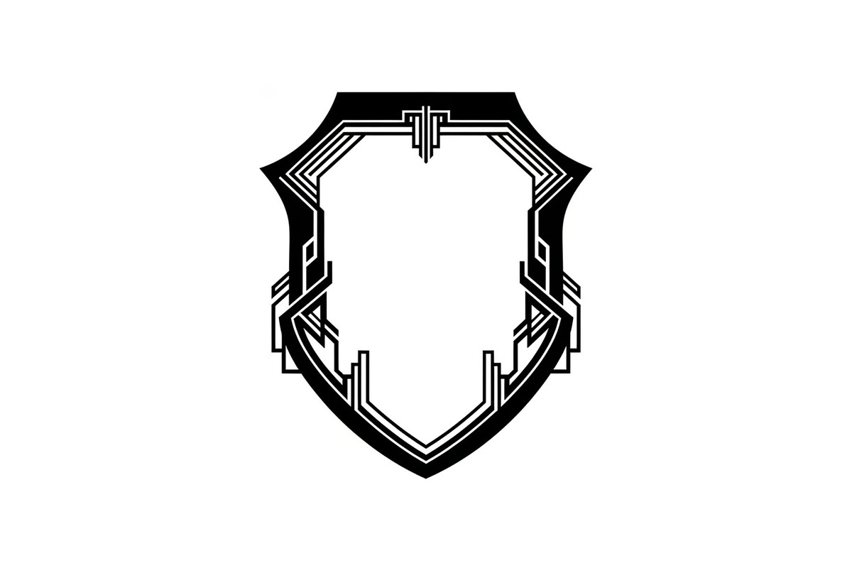 Art Deco Shield Frame SVG Bundle, an Illustration by Creativeshirt (Photo 11 of 31)