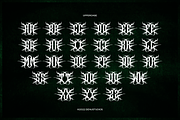 Erethyl | Black Metal Font, a Blackletter Font by Denustudios (Thumbnail 10 of 12)