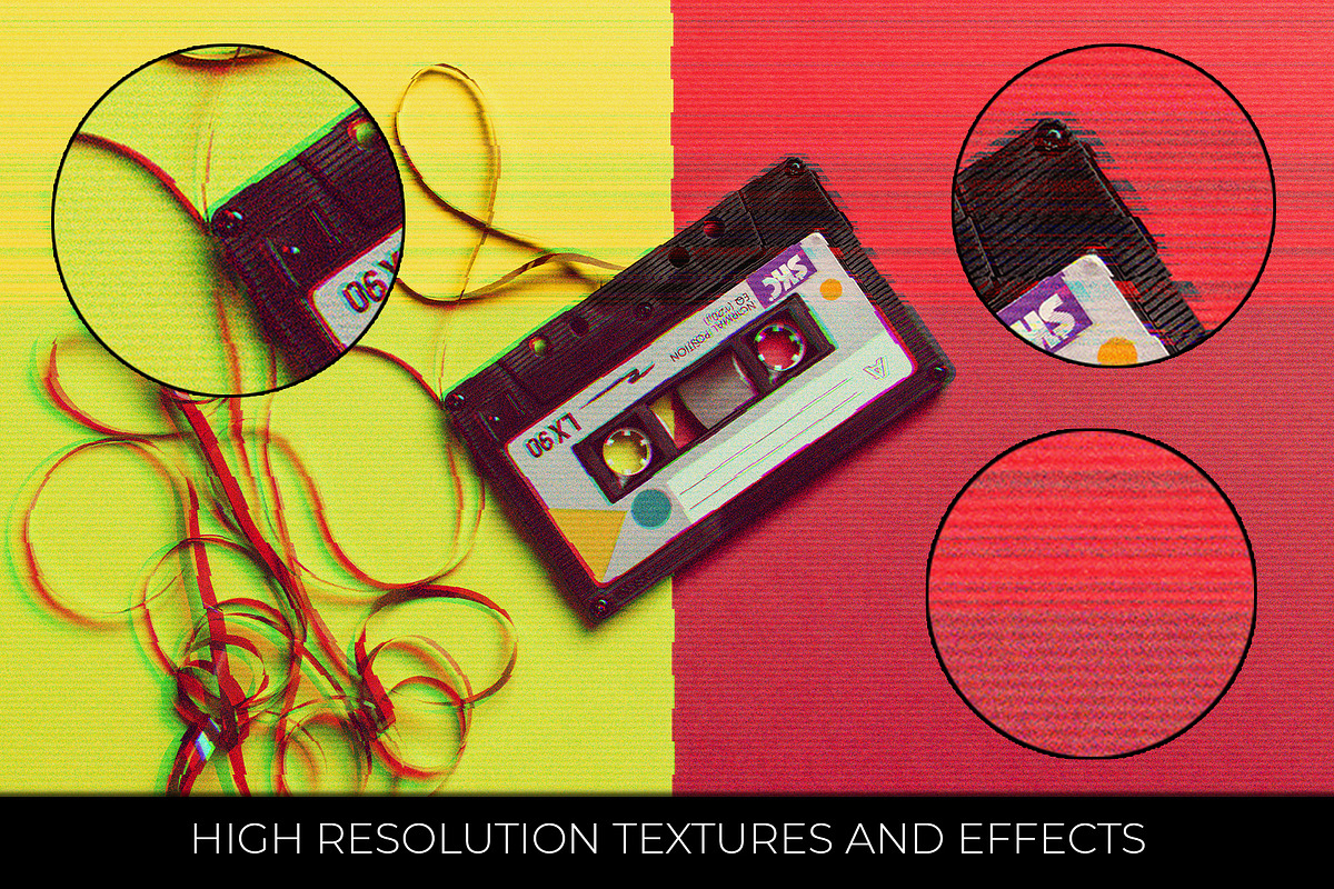 Glitch Effect Photoshop Actions, an Action Add-On by Dene Studios (Photo 12 of 15)