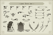 Victorian Fonts Collection, a Serif Font by Burntilldead (Thumbnail 9 of 10)