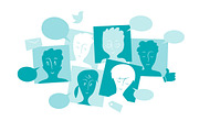 Social Network Collection, a Person Illustration by Hurcastock! (Thumbnail 6 of 6)