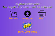 Printable Halloween Bingo Games, a Print Template by Adalin Shop (Thumbnail 6 of 6)