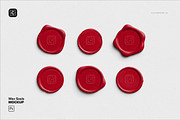 Wax Seals Mockup, a Product Mockup by Custom Scene (Thumbnail 2 of 11)