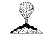 Hot Air Balloon Silhouette Bundle, an Object Illustration by Gaye Art (Thumbnail 31 of 31)