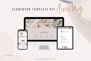 Elementor Template Kit Ainsley