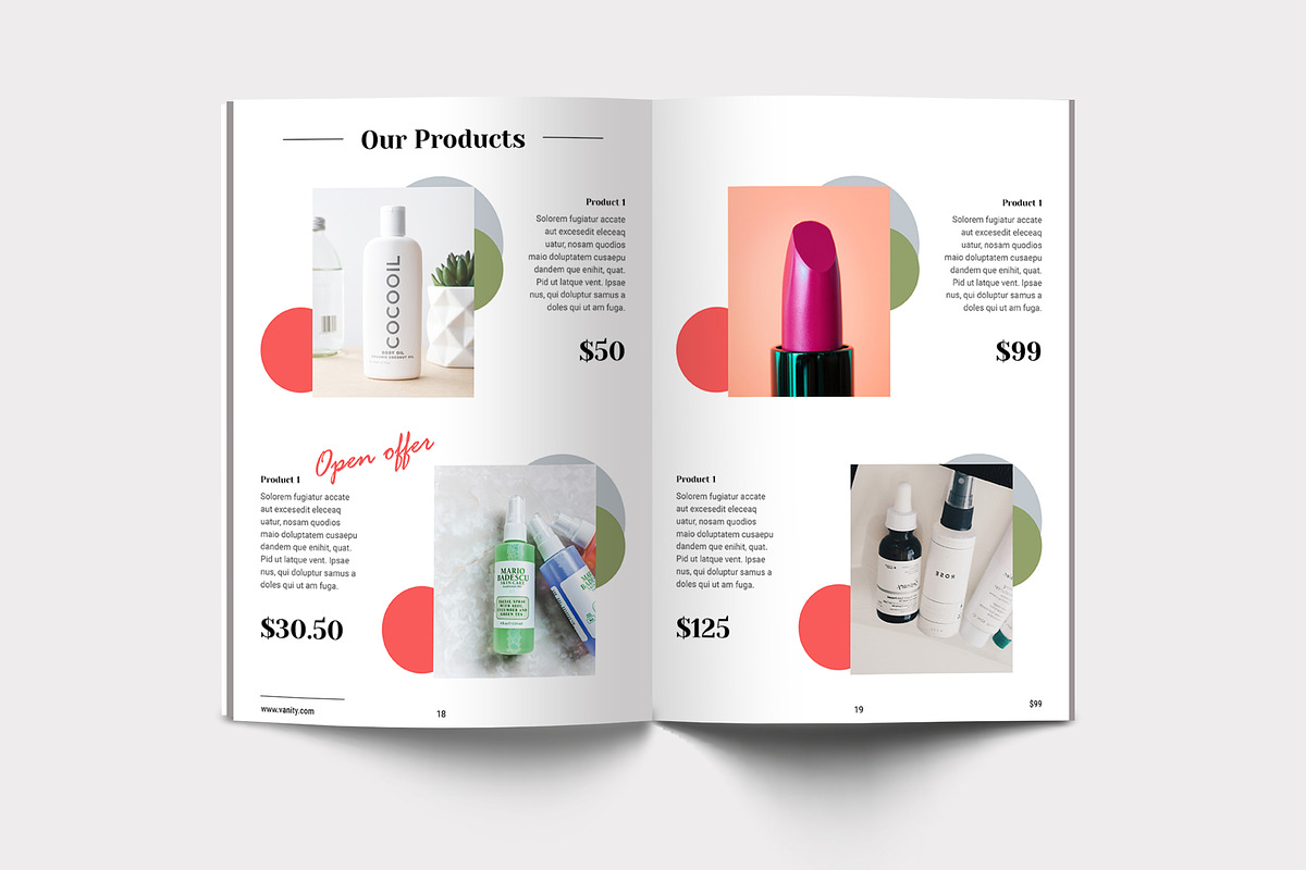 Vanity Brochures Template, a Brochure Template by ORCOLOR (Photo 10 of 18)