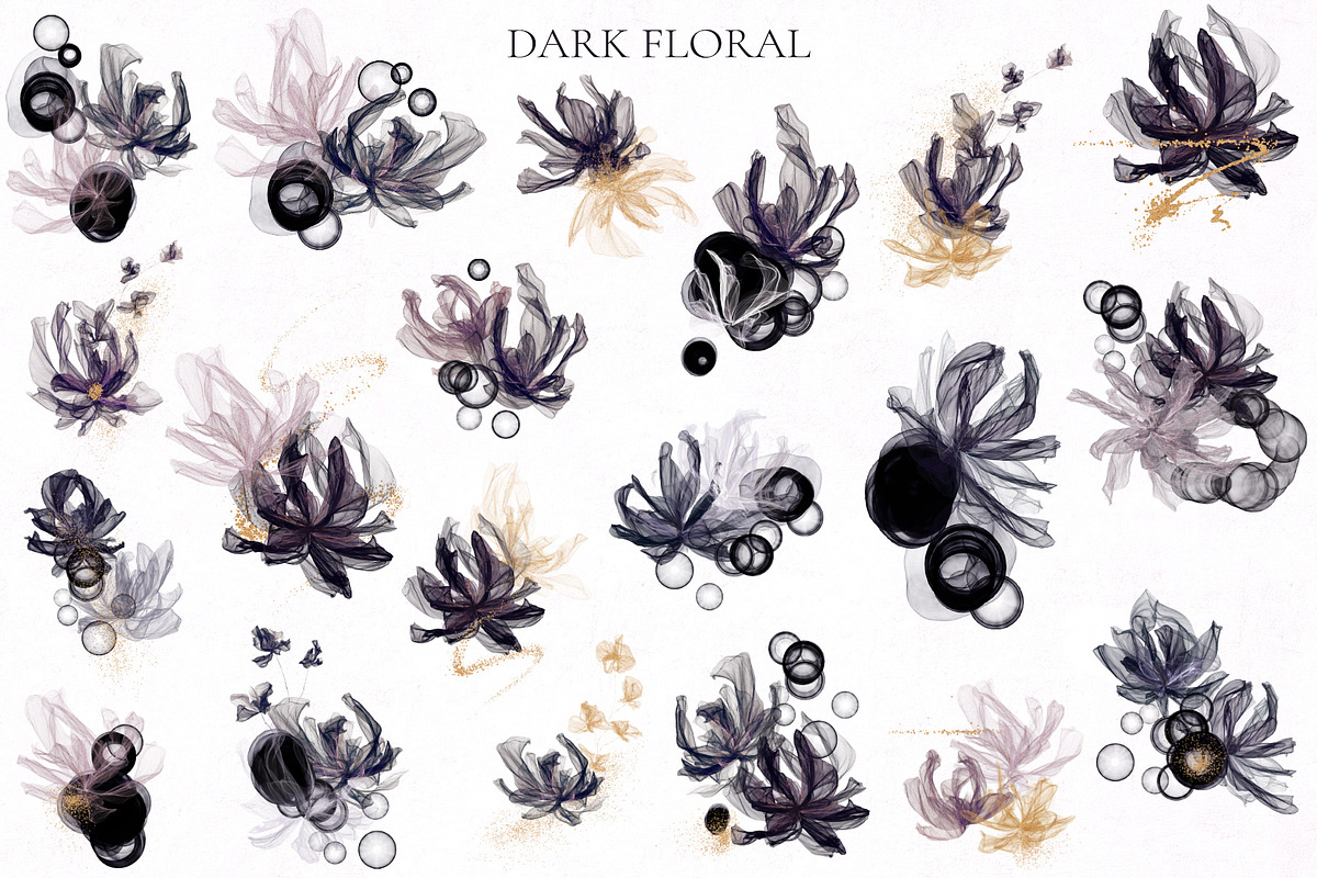 Dark Floral, an Illustration by Salted Galaxy (Photo 4 of 18)