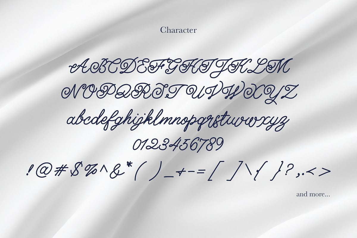 Marine Mirage Font, a Script Font by erlosDESIGN (Photo 10 of 11)