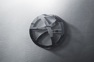 Logo Mockup 3D - PSD