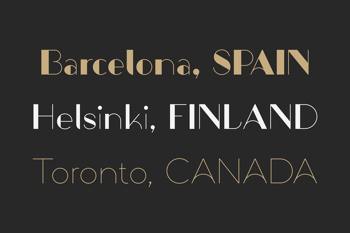 Aglaia Typeface • 3 Elegant Weights preview 5
