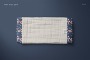 Burp Cloth Mockup Set, a Hat Mockup by creatsy5 (Thumbnail 4 of 12)