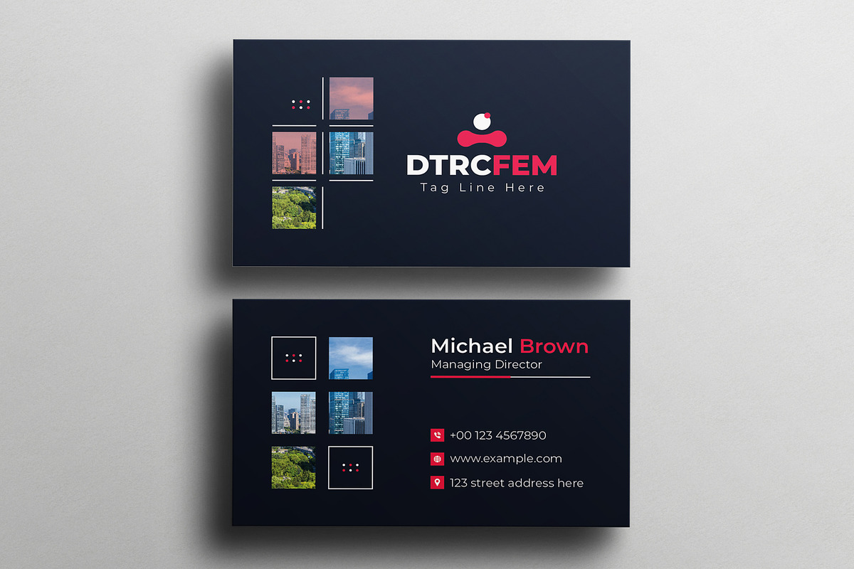 Creative Business Card  Template, a Business Card Template by MightyDesign (Photo 1 of 6)