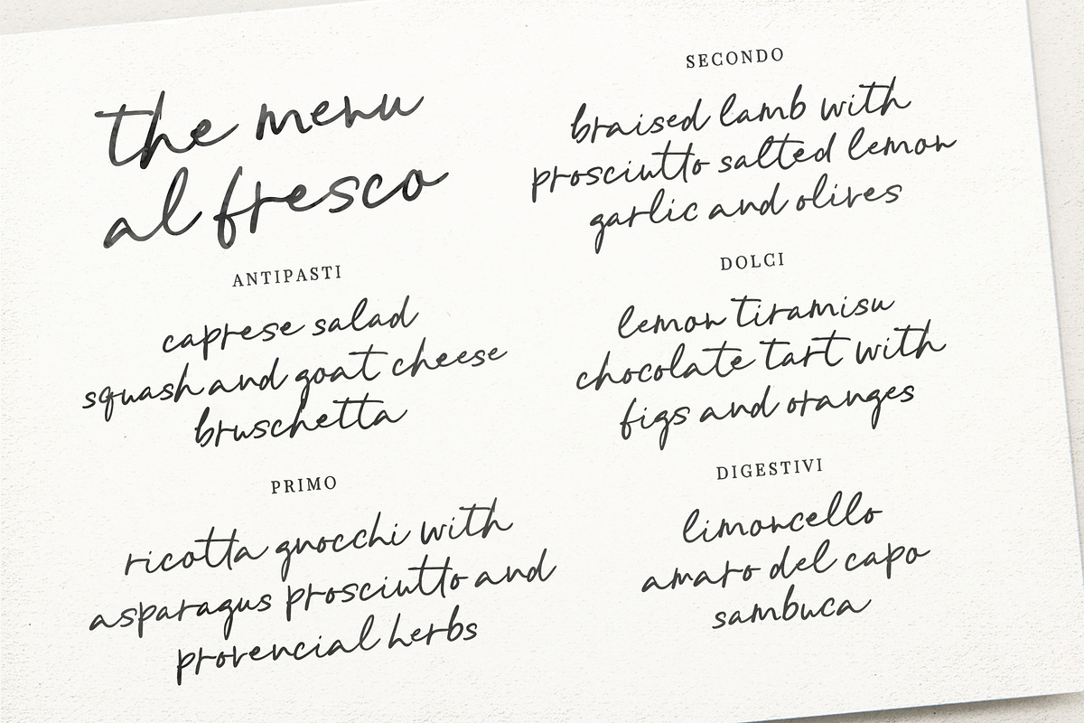 La Frenchie | Handwritten Script, a Script Font by Pink Coffie (Photo 8 of 9)