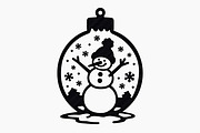 Christmas Ornament Laser Cut Design, a Graphic by balal (Thumbnail 14 of 16)