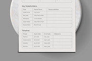 Universal Project Planner, a Stationery Template by MightyDesign (Thumbnail 3 of 8)