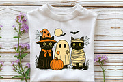 Black Cat Pumpkin Png, an Illustration by Craft Nest (Thumbnail 3 of 6)