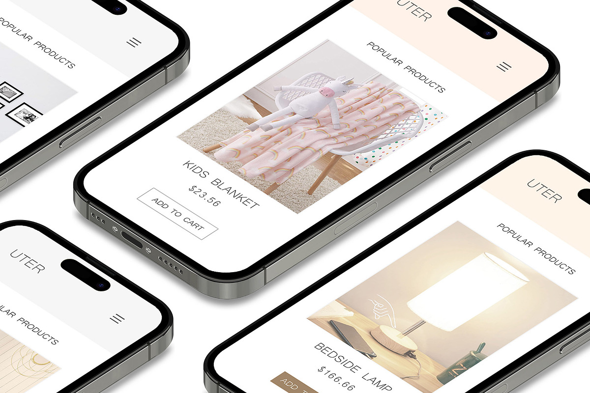 3D iPhone Presentation Mock-Up 19, an iPhone Mockup by Graphicsworld125 (Photo 1 of 7)