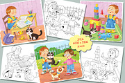 Little boy's day. Schedule, an Animal Illustration by Haso (Thumbnail 5 of 12)