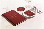 Menu & Tableware Mockup, a Product Mockup by Pitchlook.Studio (Thumbnail 3 of 4)