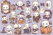 Bianca Gothic Princess Halloween, an Animal Illustration by Blumensdiary (Thumbnail 2 of 7)
