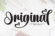 Original | Script Font, a Handwritten Font by Scratchones (Thumbnail 1 of 9)