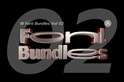 18 Font Bundles Vol 02, a Handwritten Font by FHFont (Thumbnail 1 of 3)