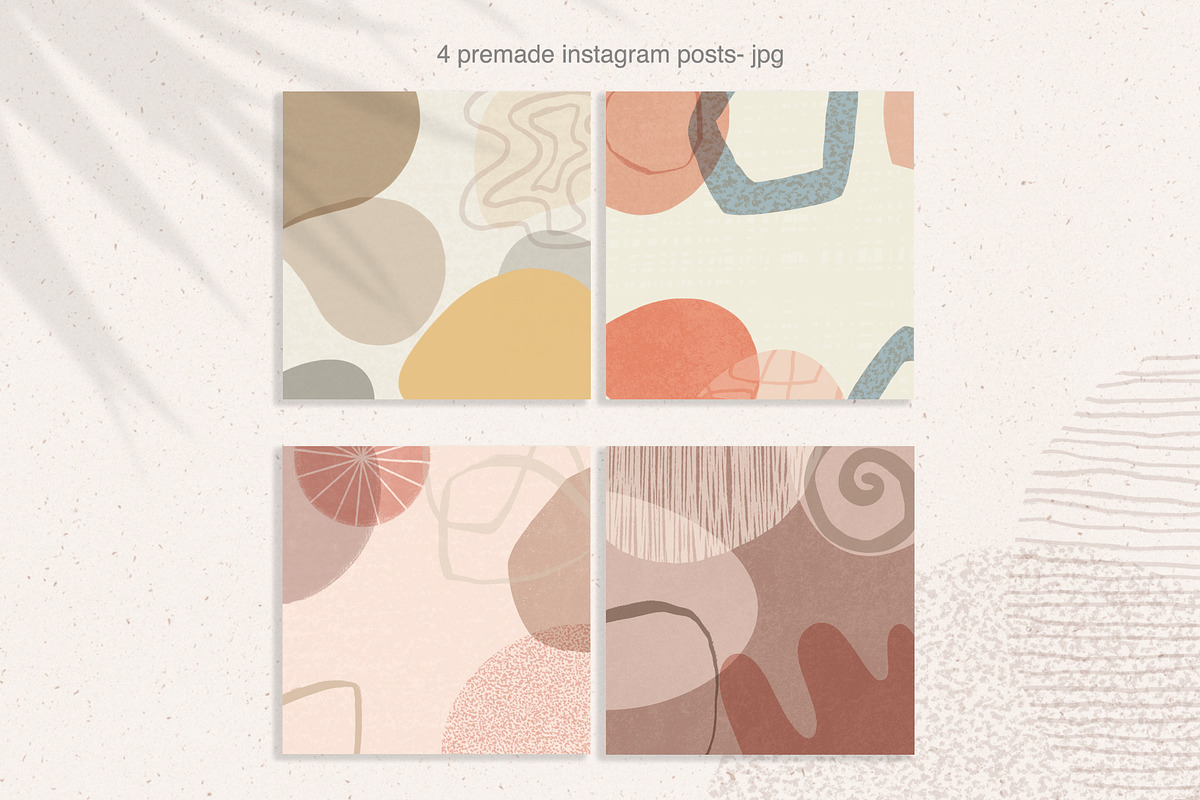 Abstract Shapes for Procreate & PS, a Decorative Illustration by Sweet Fig (Photo 5 of 11)