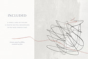Minimalist Pencil Line & Backgrounds, a Texture Graphic by Aesthetic Eye (Thumbnail 5 of 22)