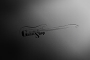 Guitar Shop Logo, a Branding & Logo Template by conac.danbogdan (Thumbnail 2 of 2)