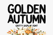 Golden Autumn Typeface, a Sans Serif Font by Seemly Fonts (Thumbnail 1 of 5)