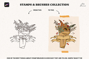 Stamps & Brushes Collection