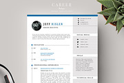Modern Resume & CoverLetter Template, a Resume Template by careerboutique (Thumbnail 1 of 6)
