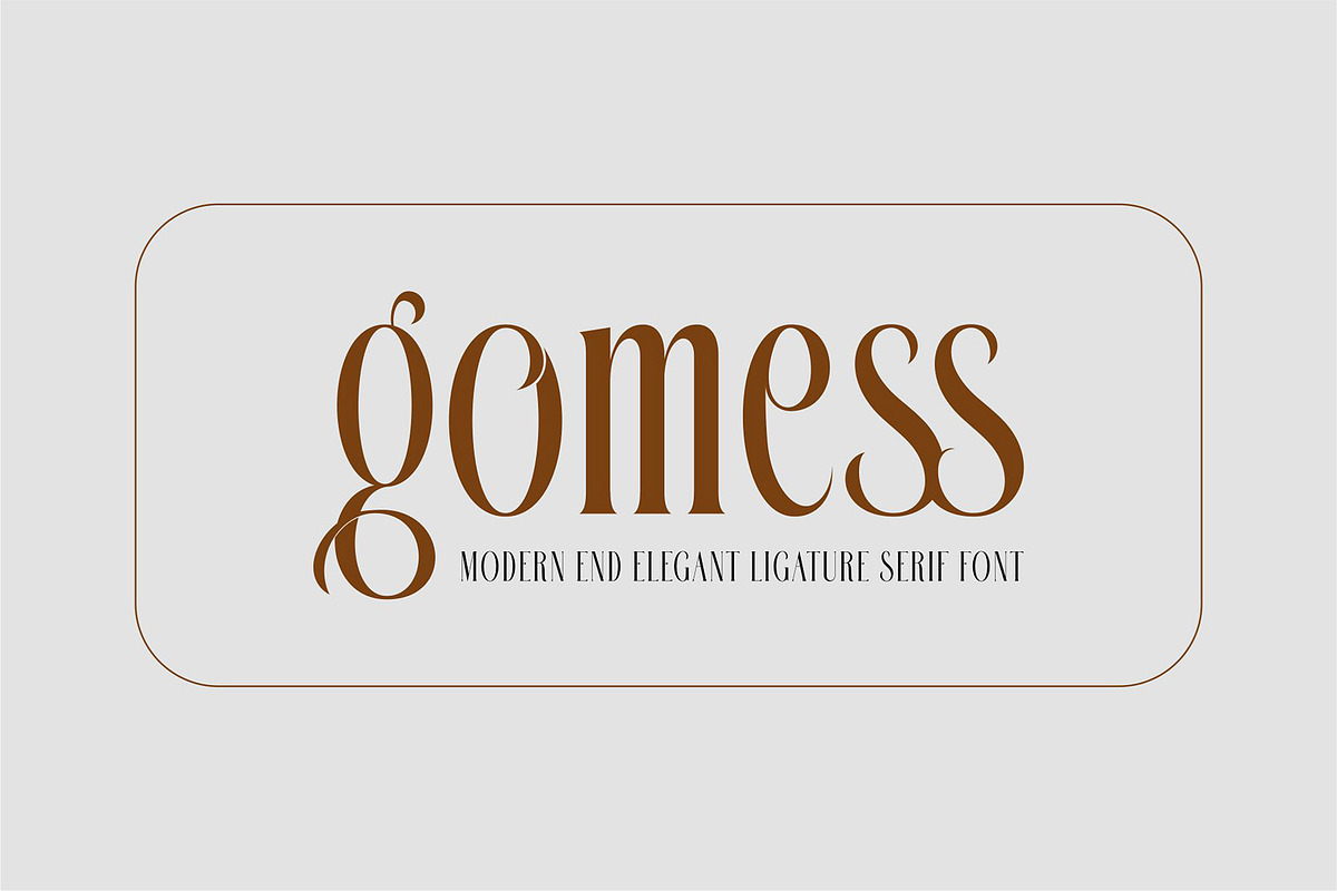 Bikems Modern Serif Typeface, a Serif Font by Alfinart (Photo 5 of 10)