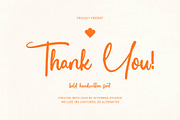 Buntic Regal Bold Handwritten Font, a Script Font by Letterena Studios Script (Thumbnail 20 of 20)