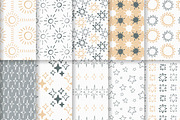 20 Sun, Star & Moon seamless pattern, a Pattern Graphic by SiDesign (Thumbnail 6 of 7)