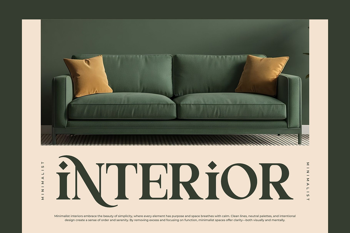Glinke || Modern Classy Serif Font, a Serif Font by Idea Studio (Photo 5 of 10)